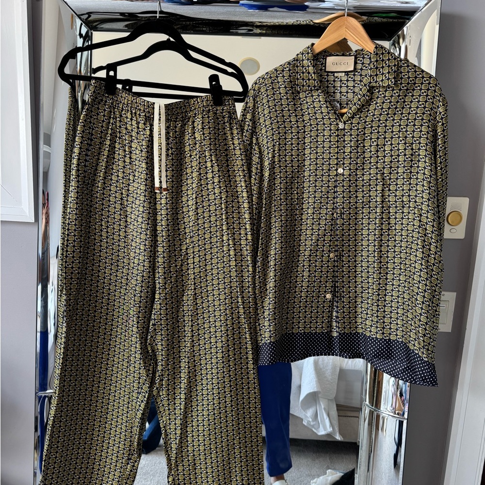 Gucci silk pajamas